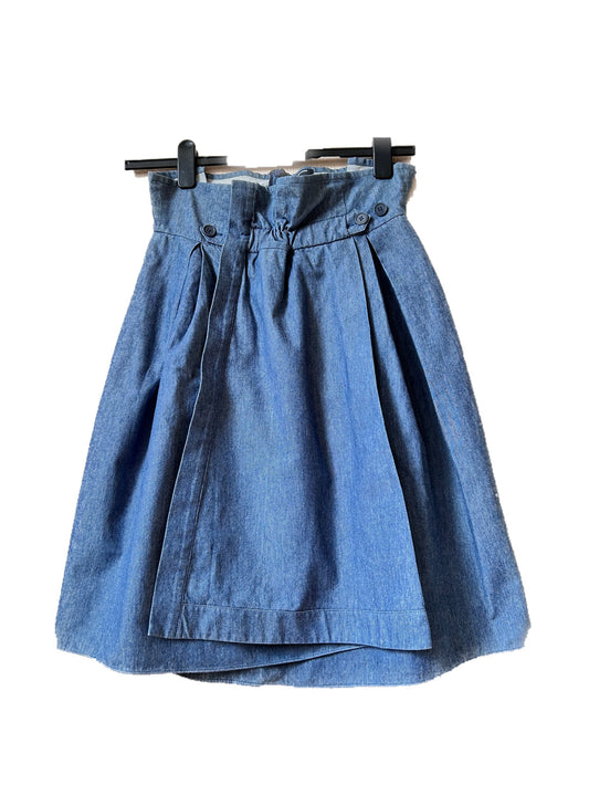 Jil Sander Navy midi skirt