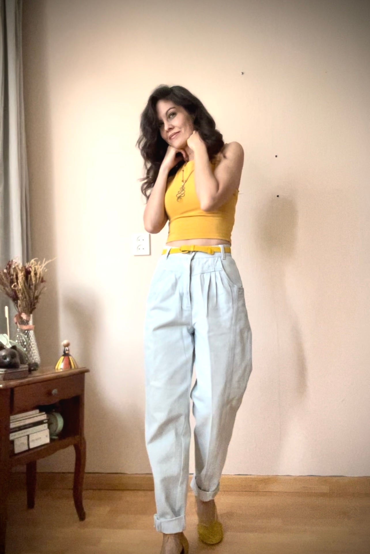 Vintage high waist pants