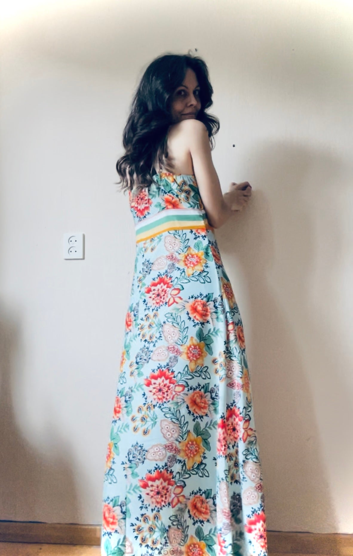 Vintage maxi summer dress