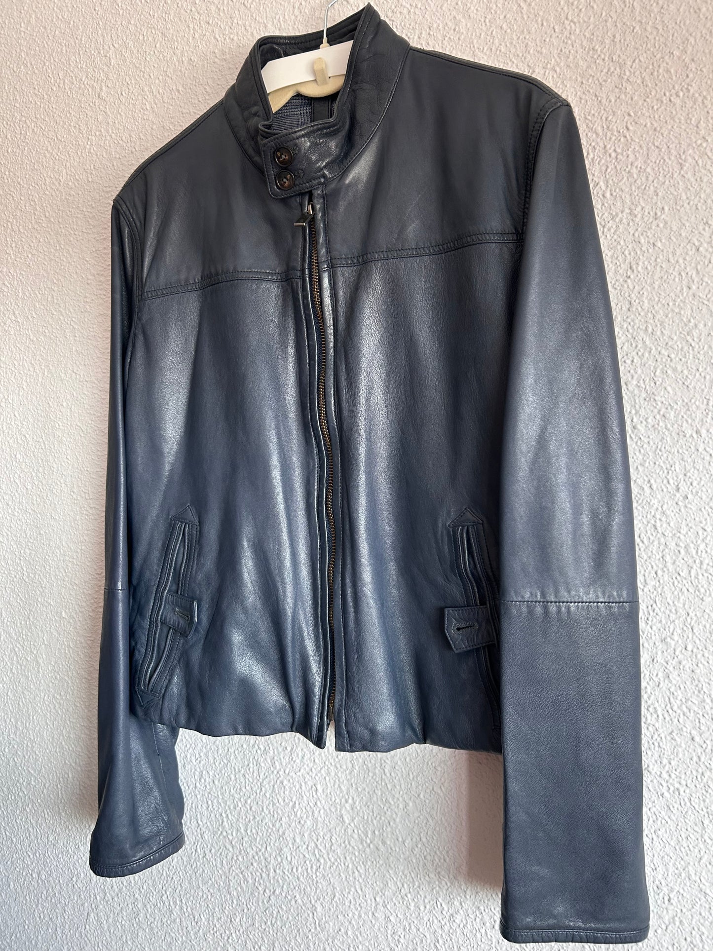 Massimo Dutti Leather jacket (Men-M)
