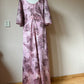 Butterfly sleeve maxi dress