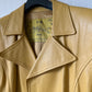 Vintage leather trenchcoat