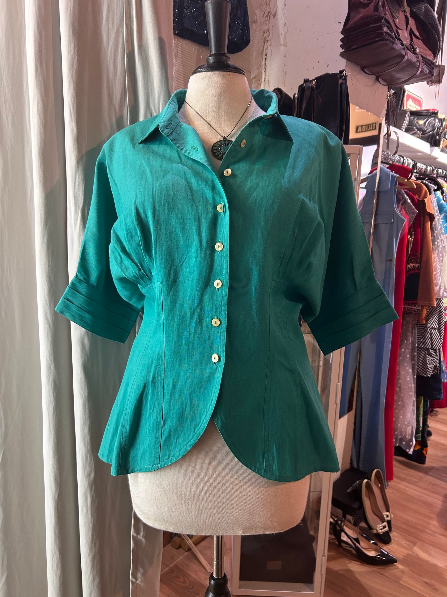 Burberrys linen top