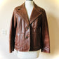 Vintage leather blazer