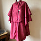 Vintage cape raincoat