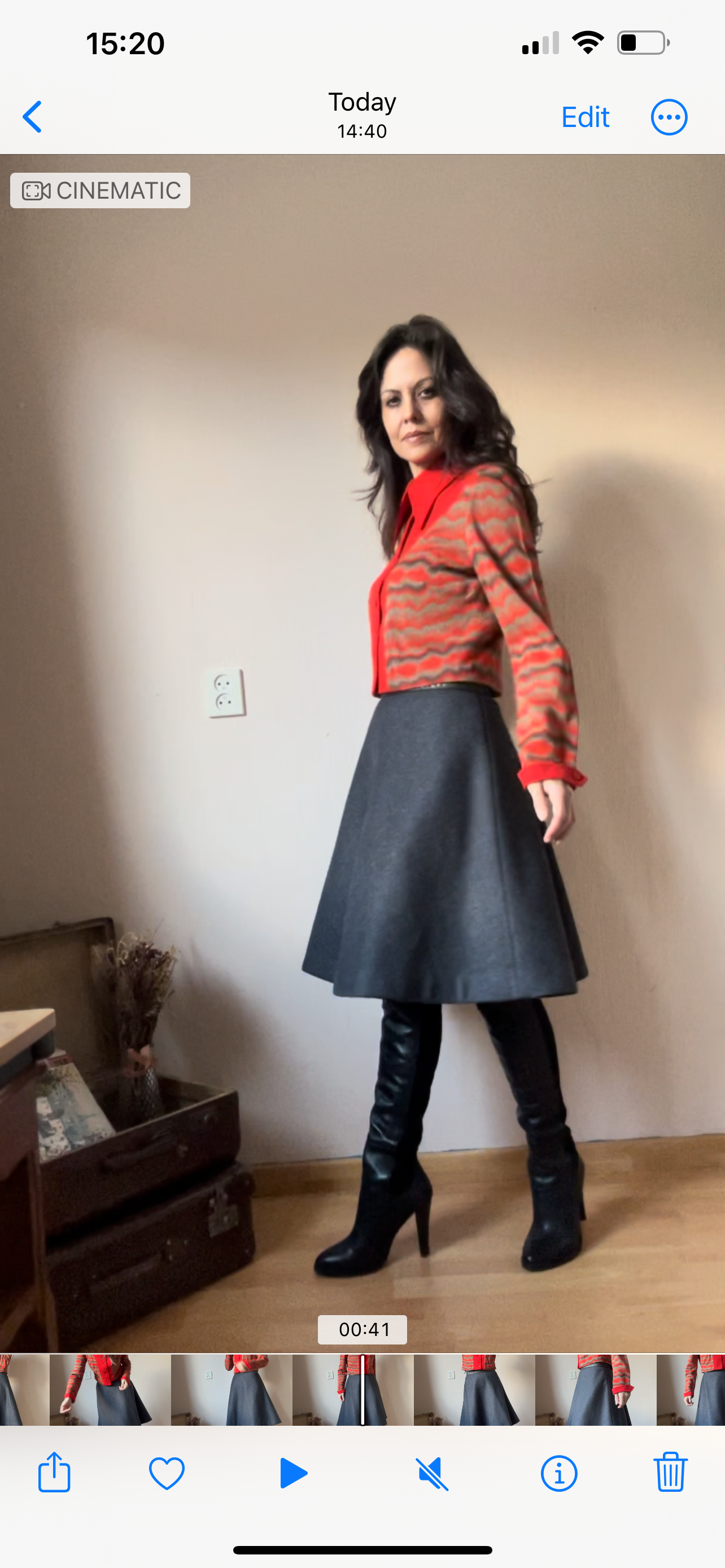 Miu Miu voilant skirt