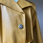 Vintage leather trenchcoat