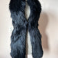 Faux fur vest