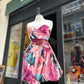 Strapless ballon party dress