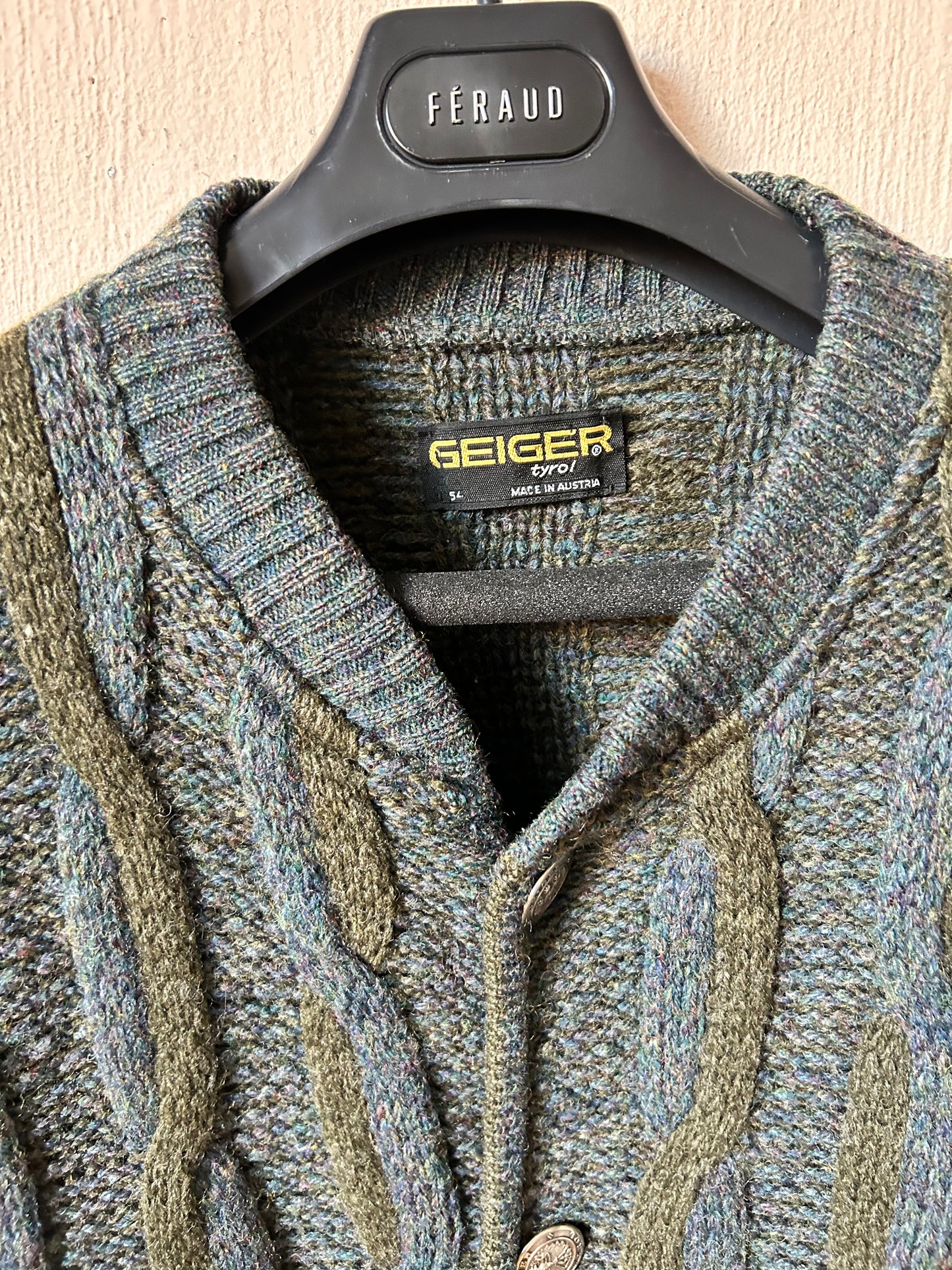 Geiger vintage cardigan