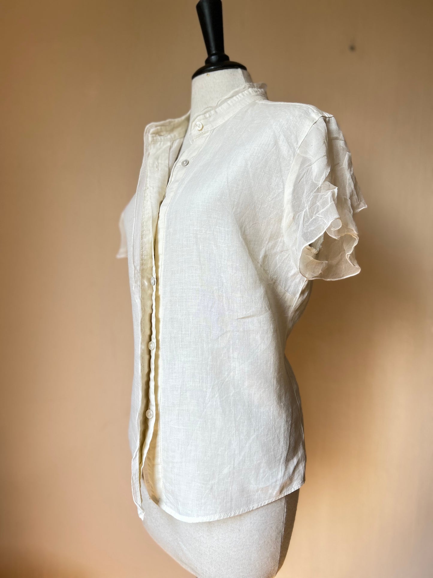 Max Mara linen&silk blend blouse