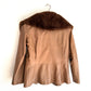 Mario Valentino leather jacket ( L)