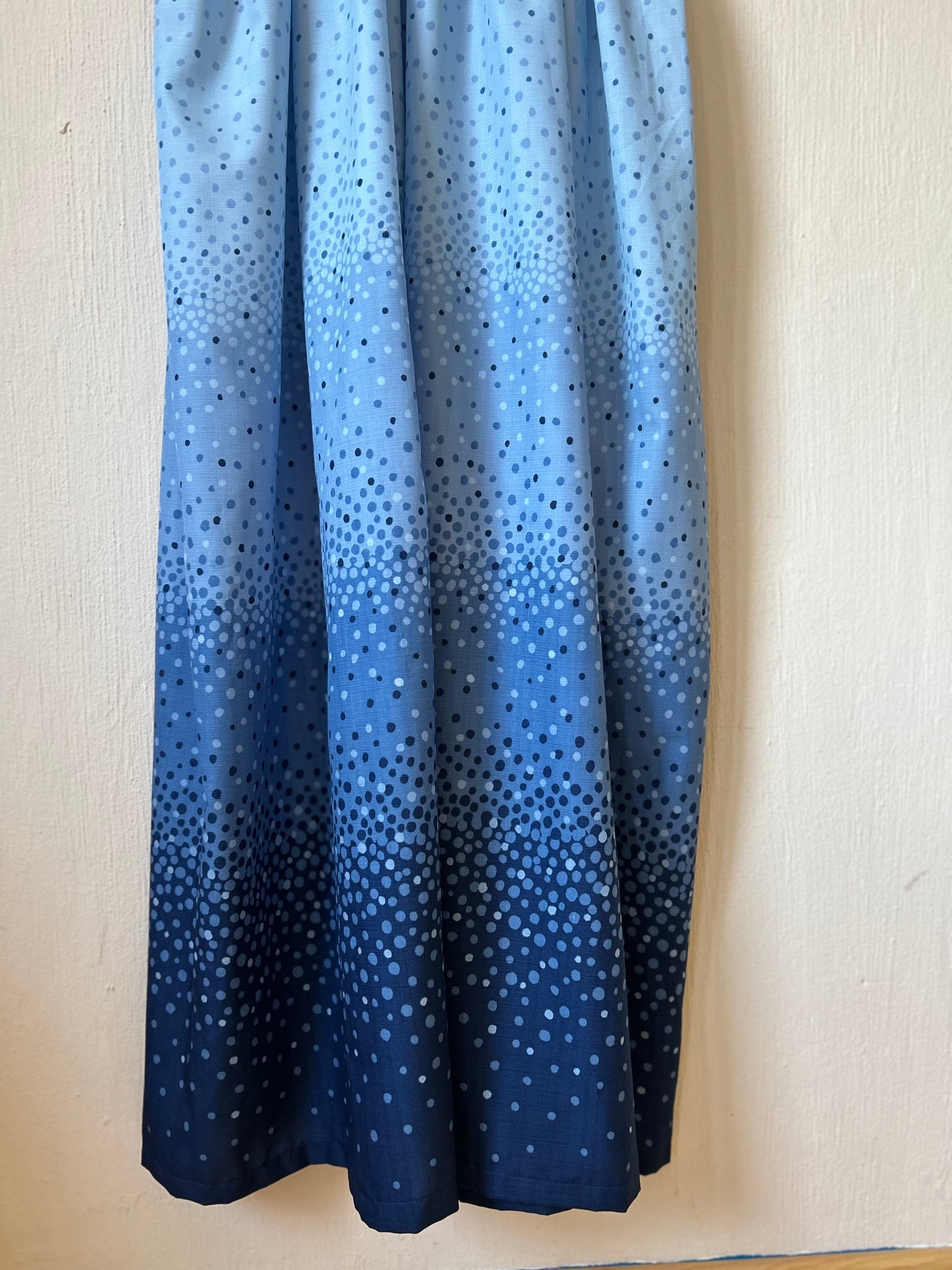 Retro dots summer maxi dress