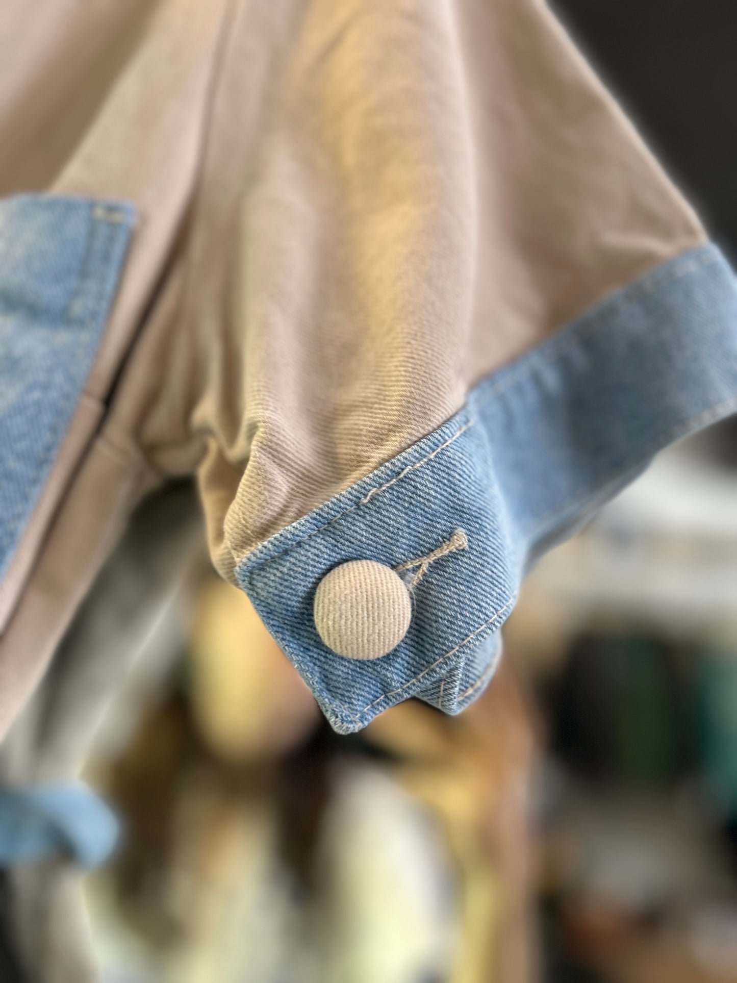 Denim playsuit (M/L)