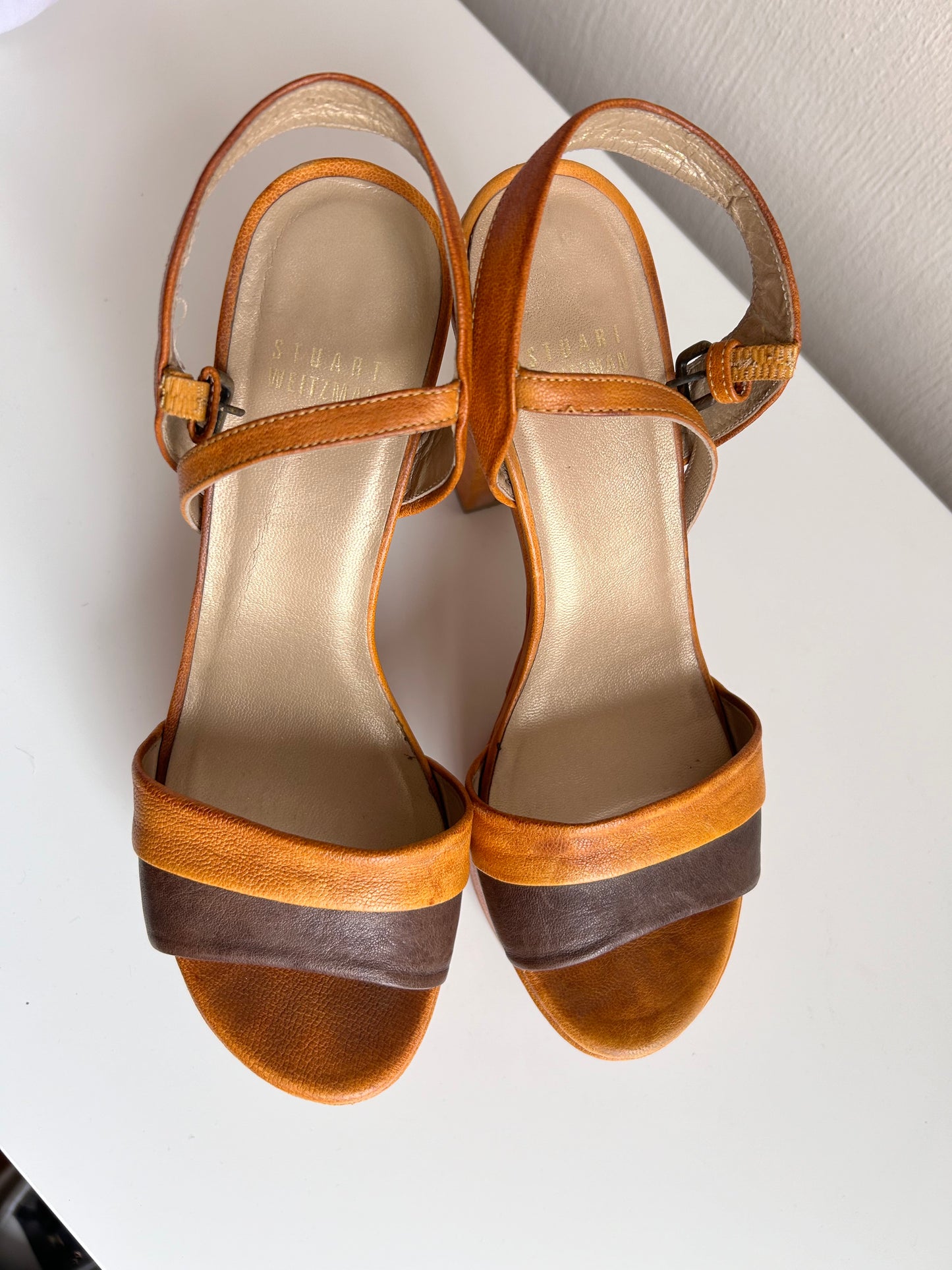 Stuart weitzman platform sandals