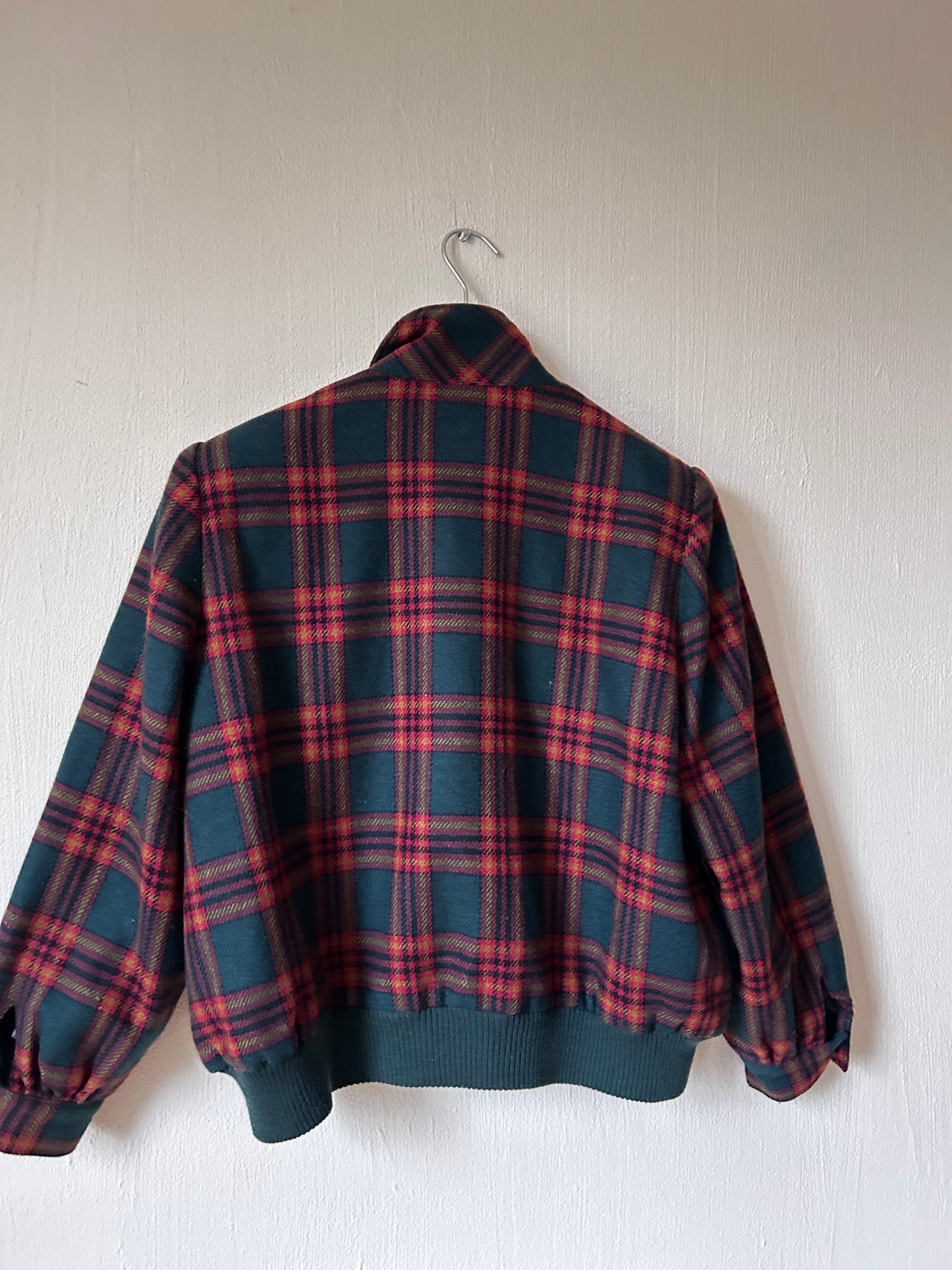 Vintage wool bomber