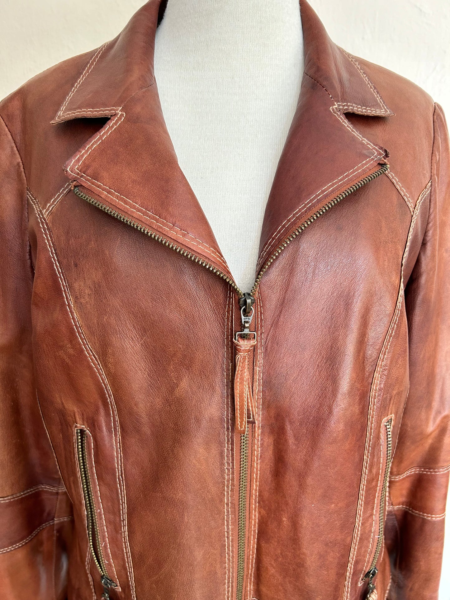 Vintage leather jacket