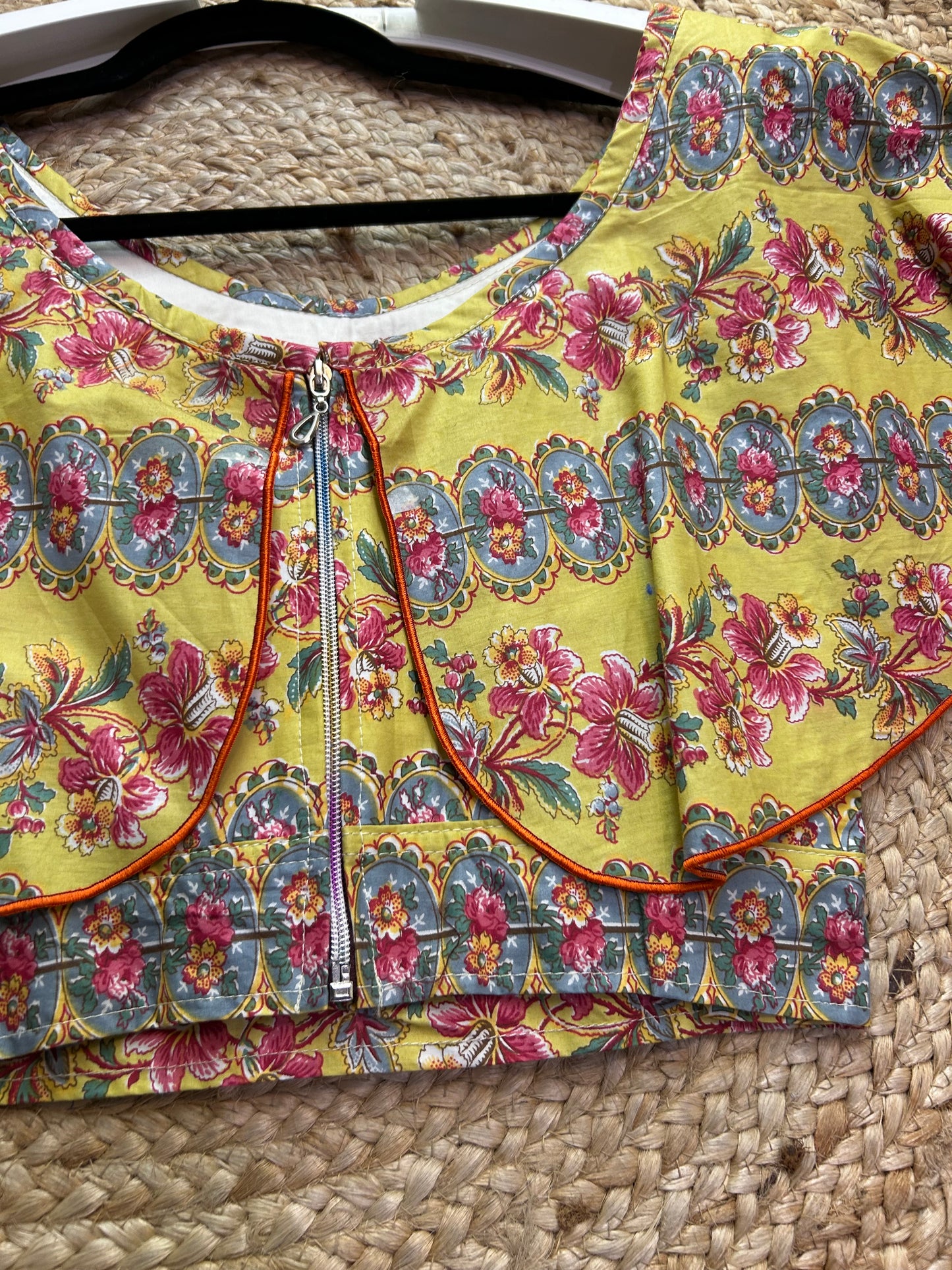 Butterfly crop top