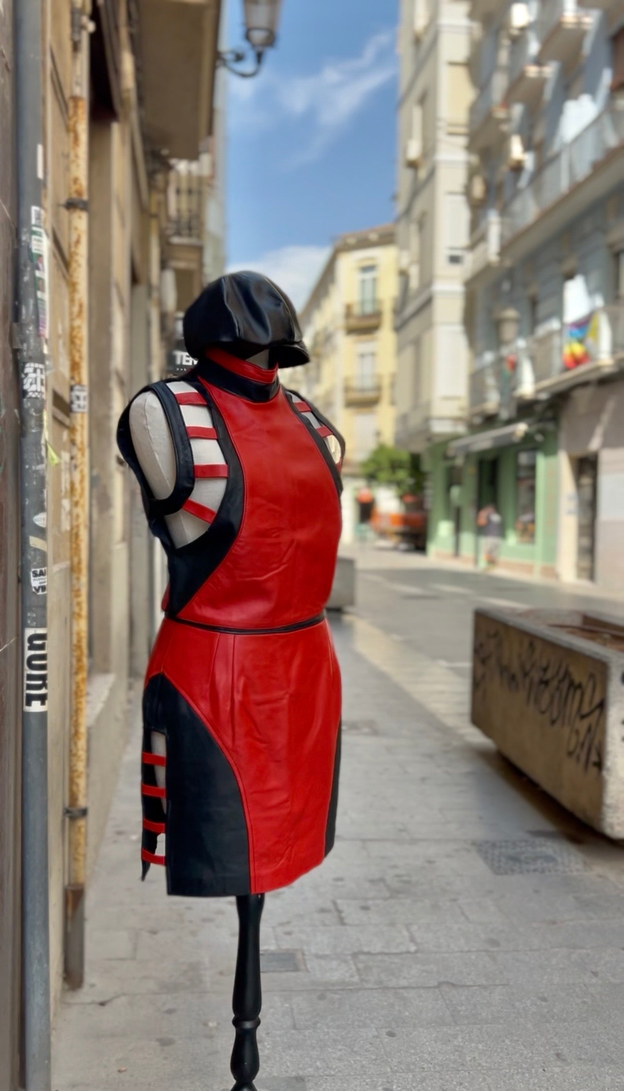 Vintage leather set