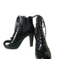 Moschino vernis leather boots 37