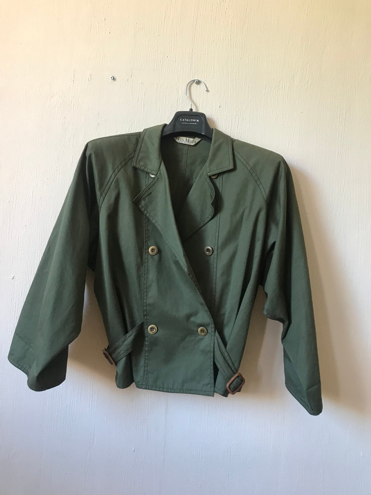 Max Mara vintage crop jacket