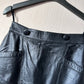 Maxi leather skirt S