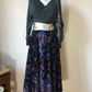 Vintage velvet skirt