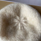 Mohair wool vintage beret