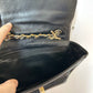 Vintage leather clutch