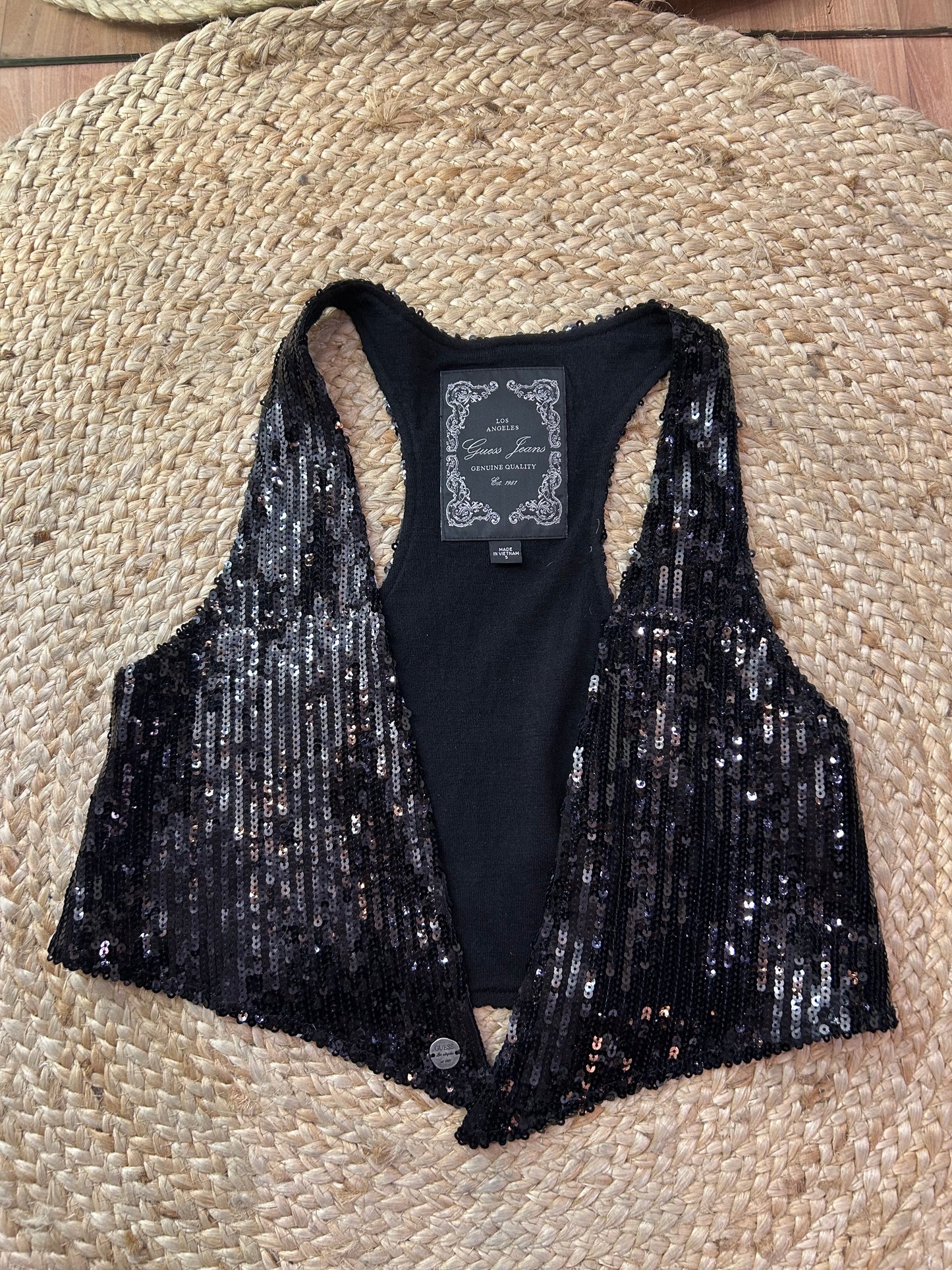 Guess sequin vest