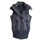 Dkny hoodie puffer vest