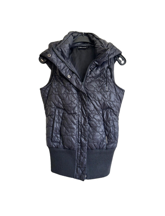 Dkny hoodie puffer vest