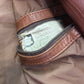 Vintage Brown Nappa Leather Bomber Jacket – Size 40 (M/L)
