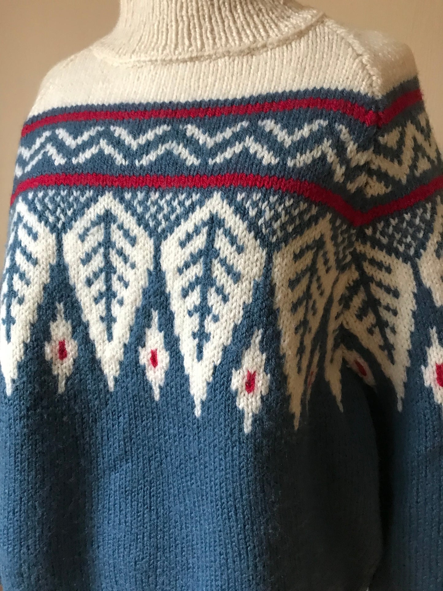 Nordic knit pullover