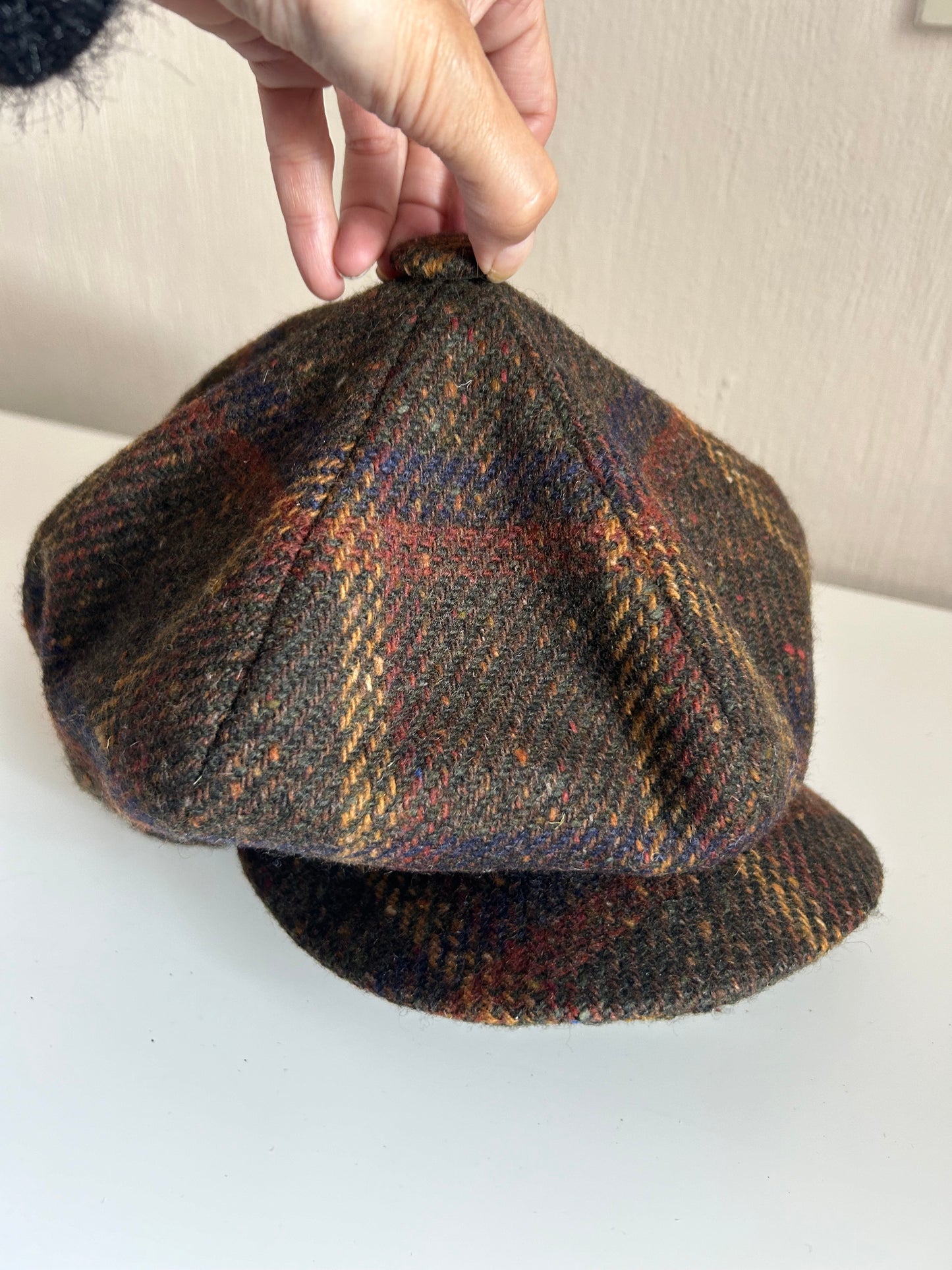 Vintage Donegal tweed cap