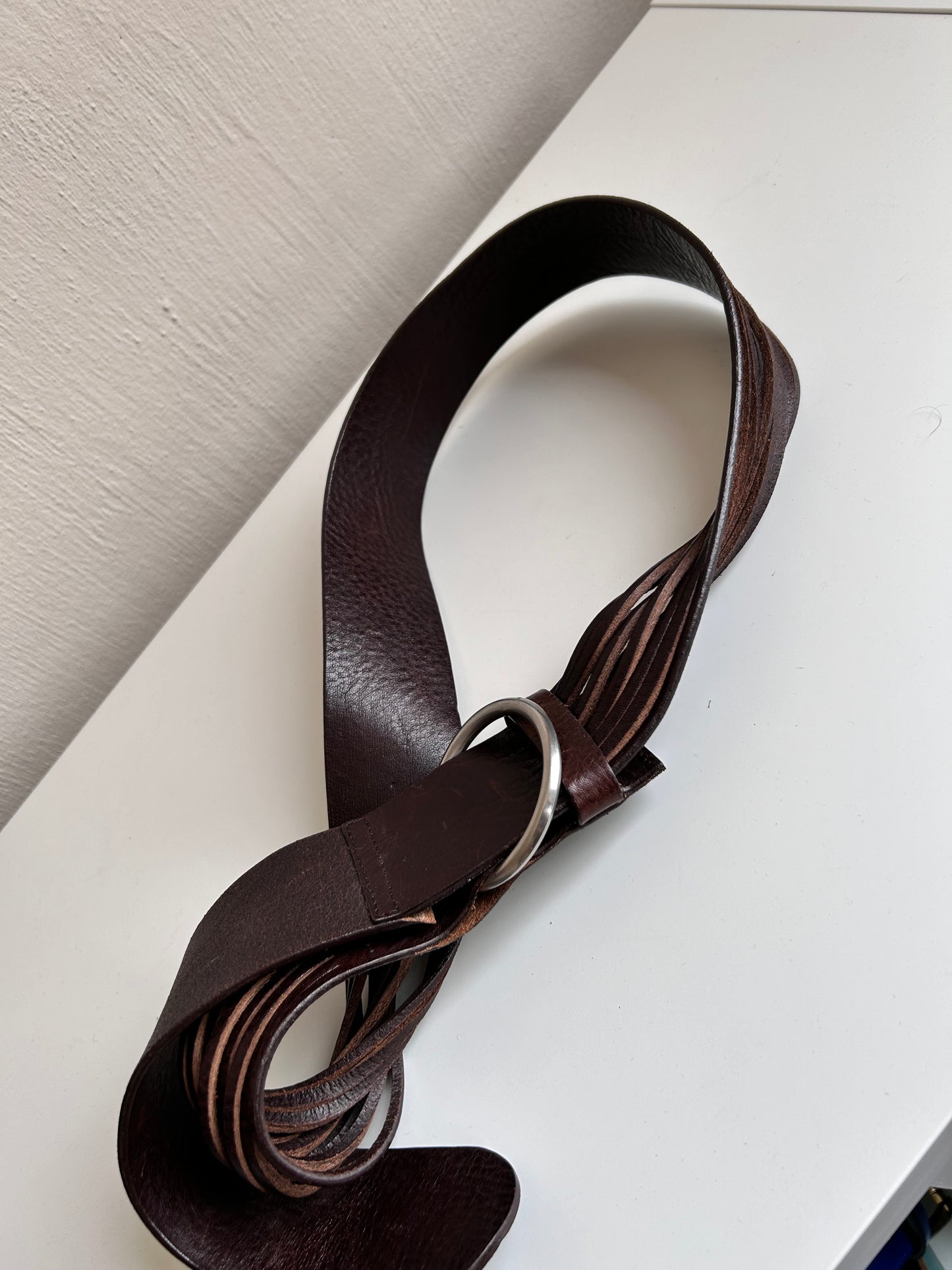 Vintage leather belt