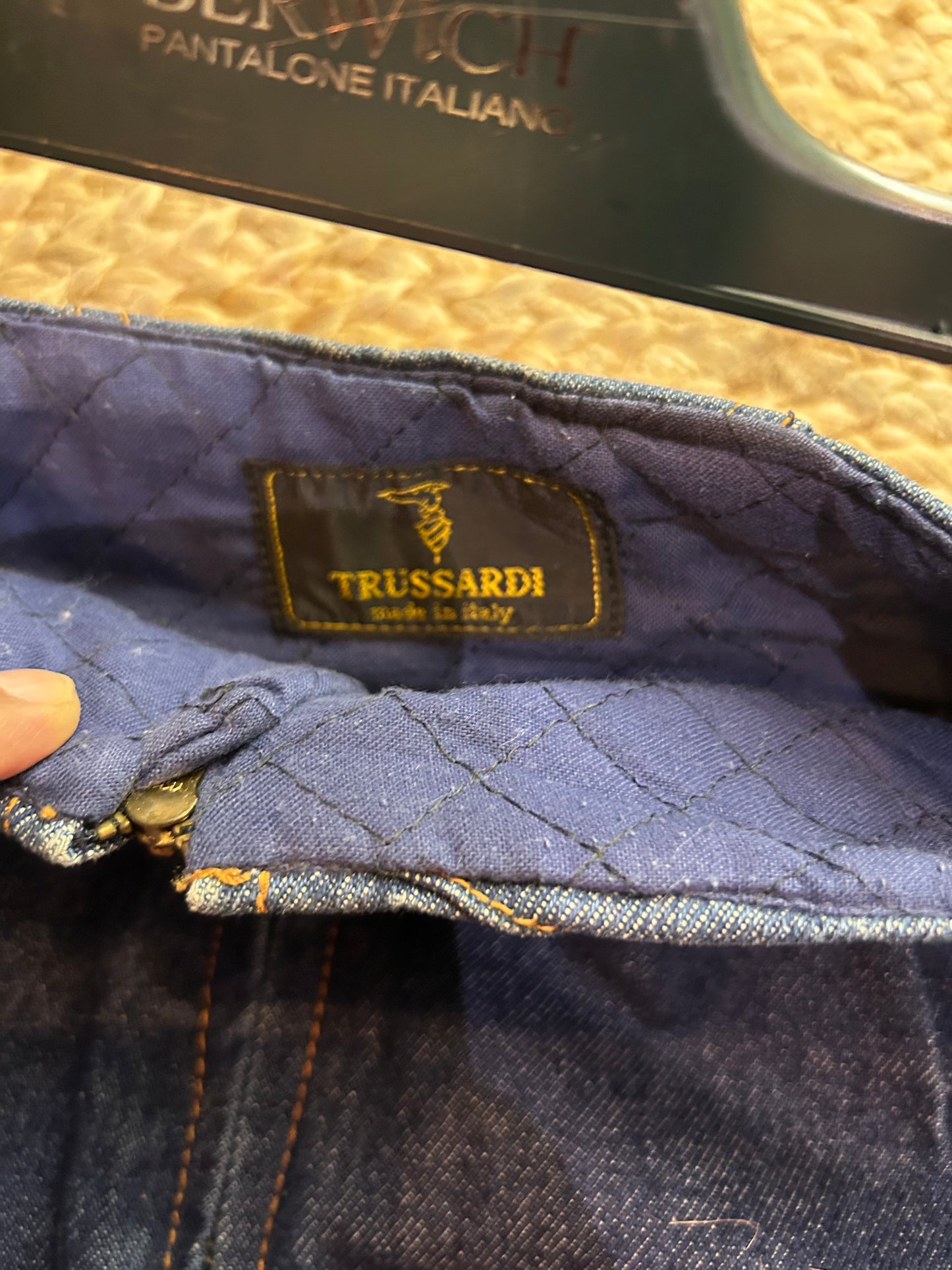 Trussardi jeans pencil skirt