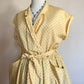 Tie belt 50s classic dress