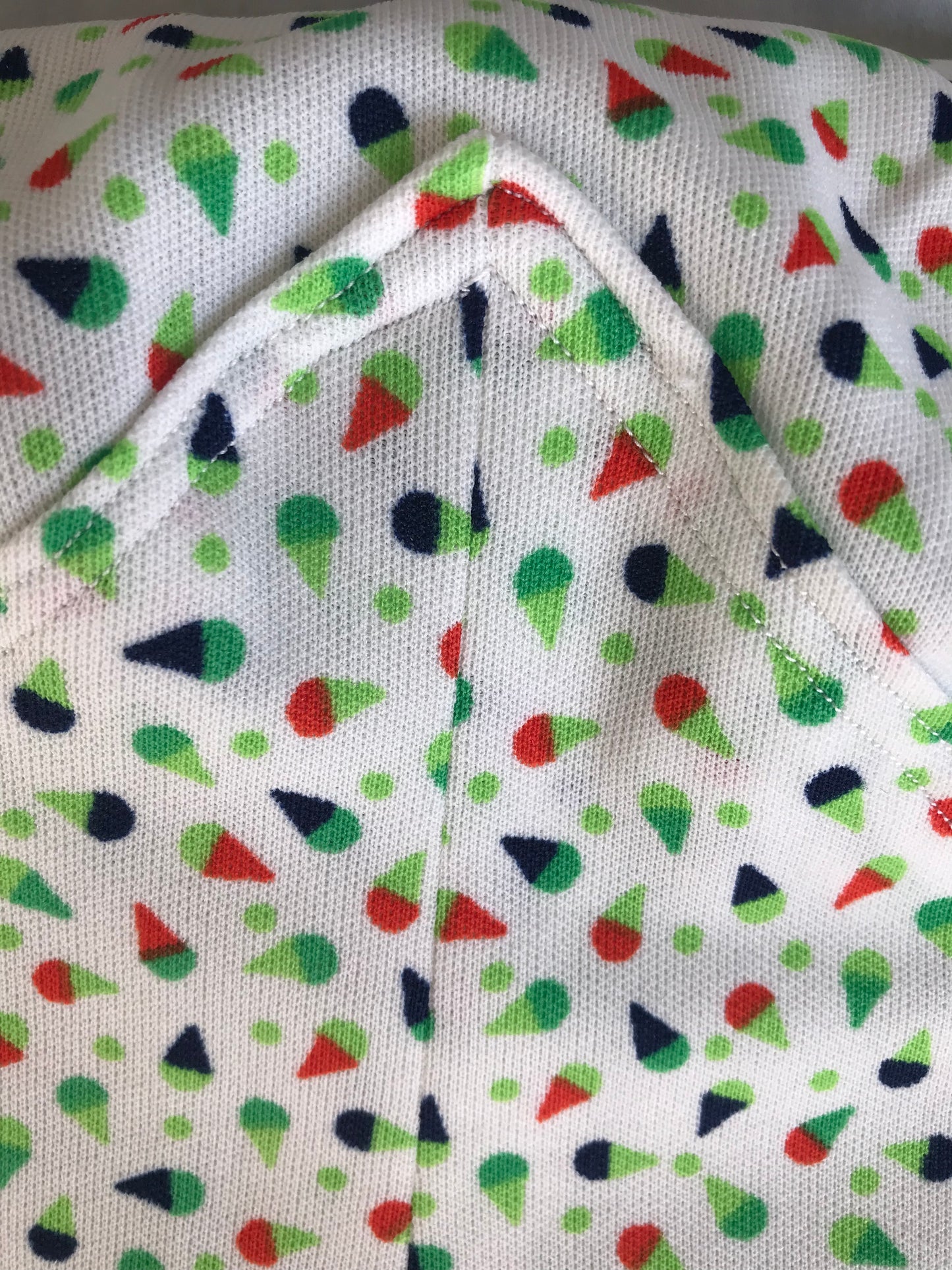 Cone print dress