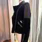 Vintage suede biker jacket