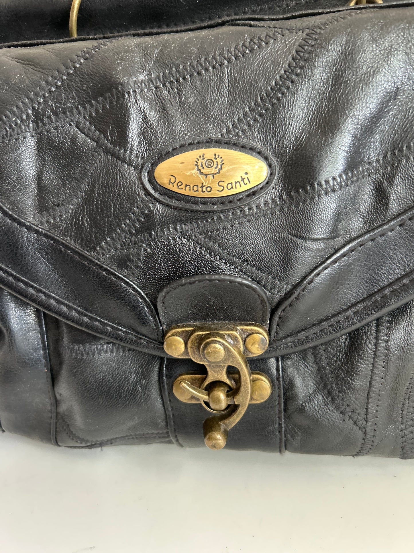 Genuine leather handbag