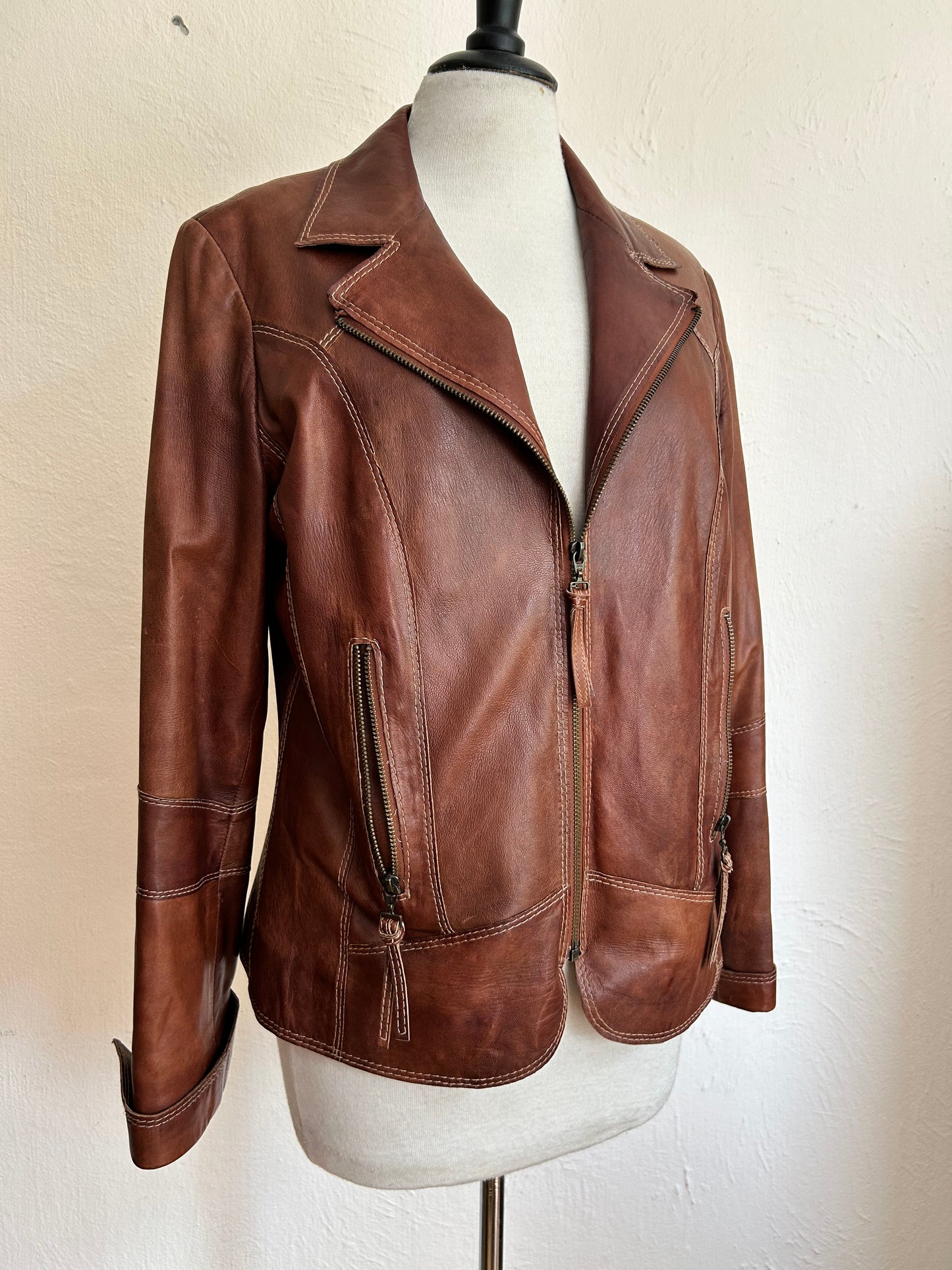 Vintage leather jacket