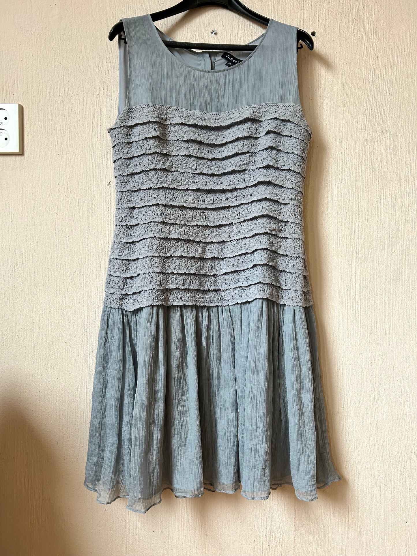 Caroll Paris silk dress