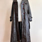 70s leather trench coat