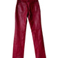 Y2k Vintage leather pants