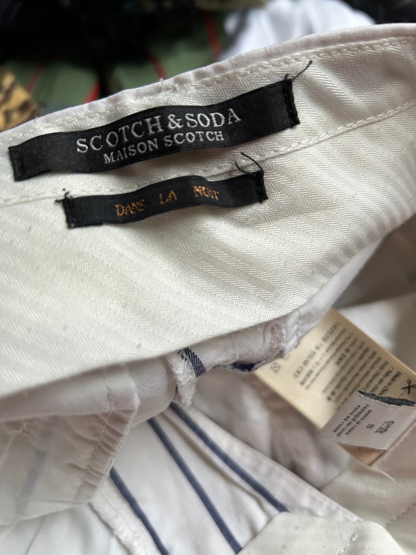 Scotch & Soda wide leg trousers