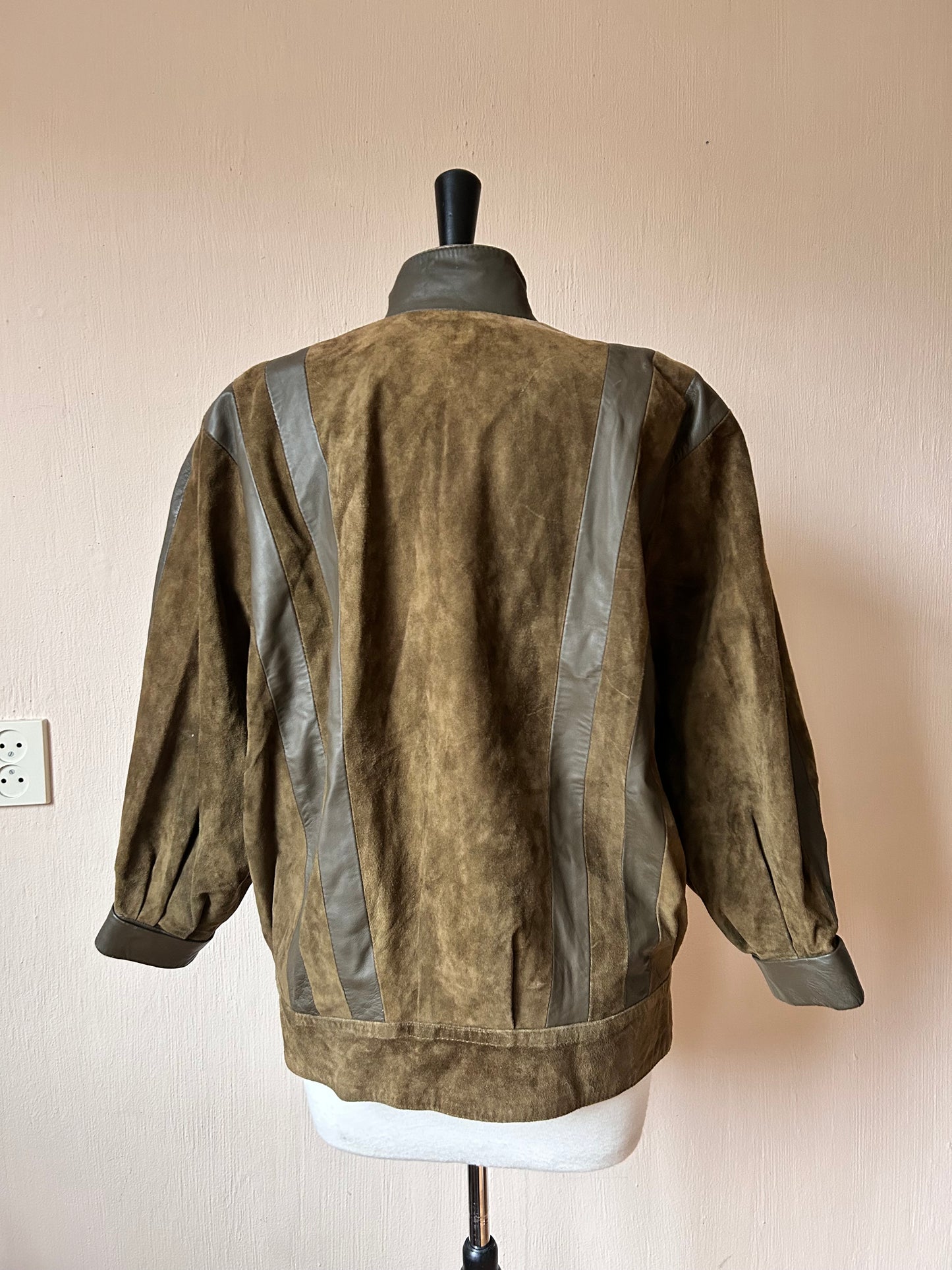 80s Vintage suede jacket