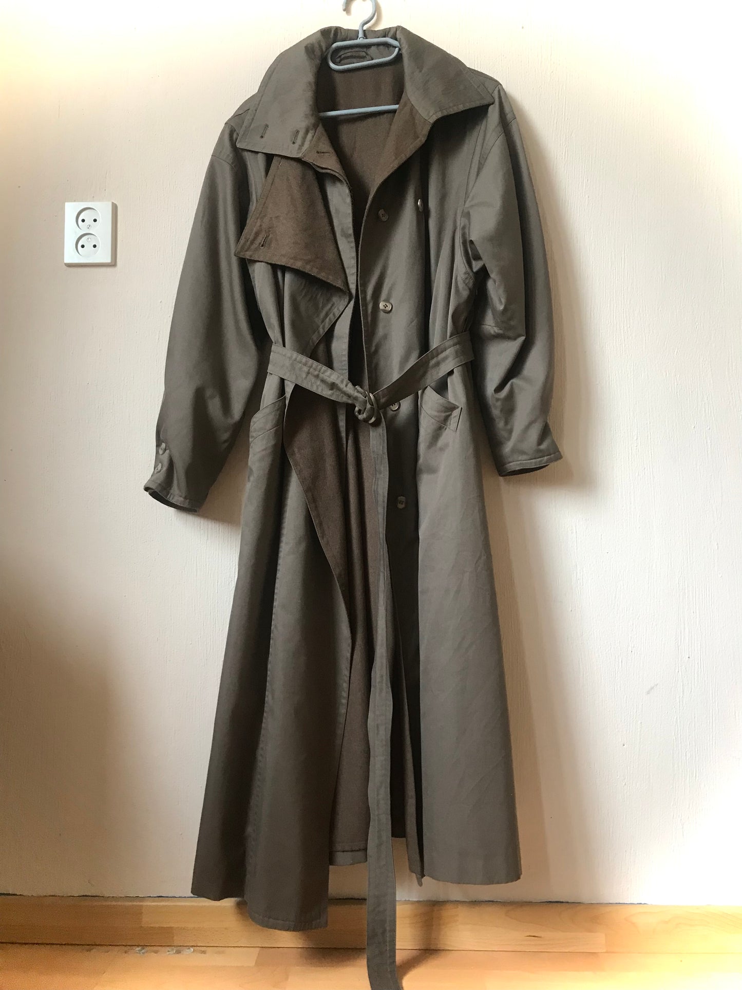 Vintage maxi trench 90s