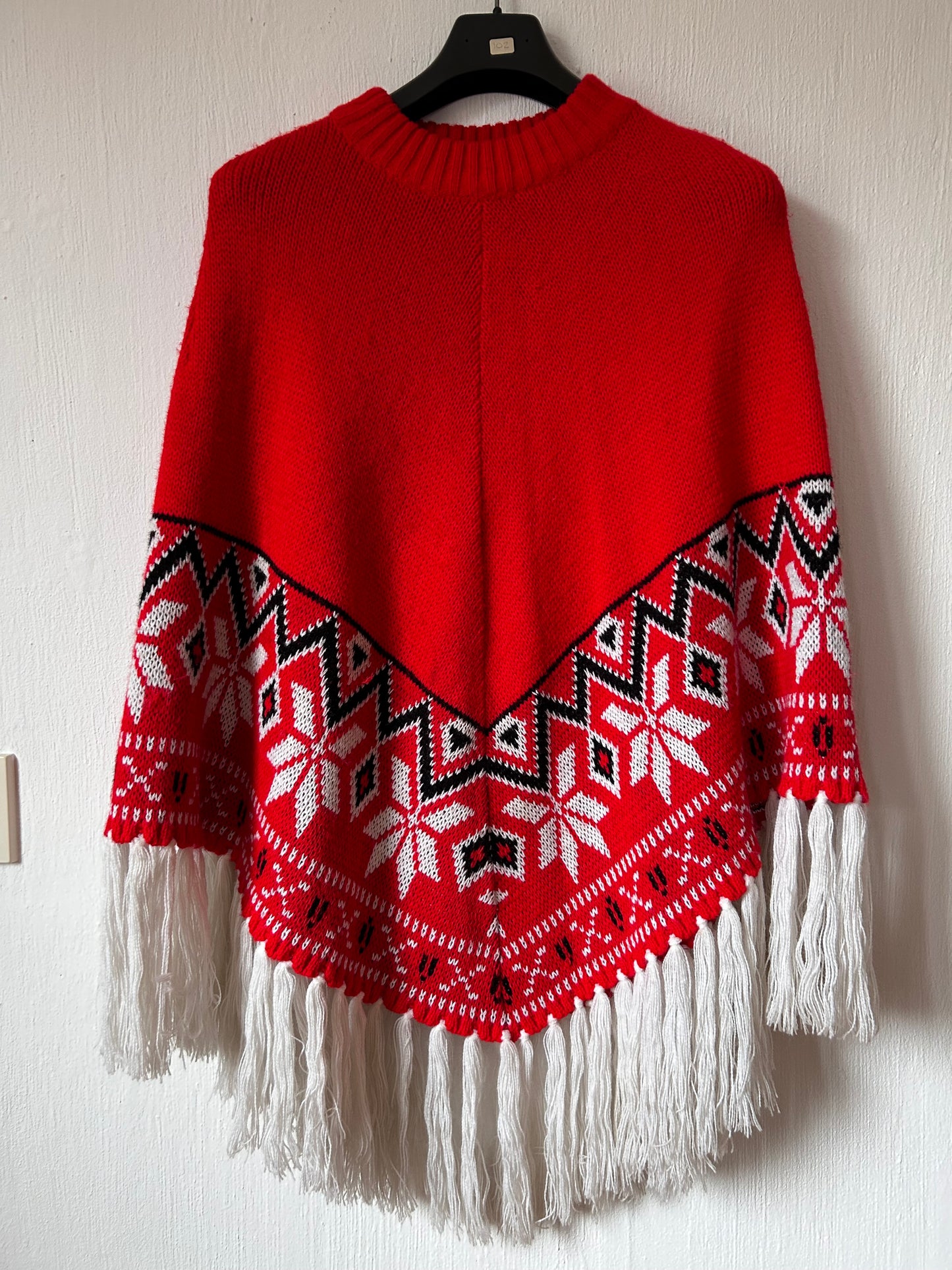 Christmas poncho