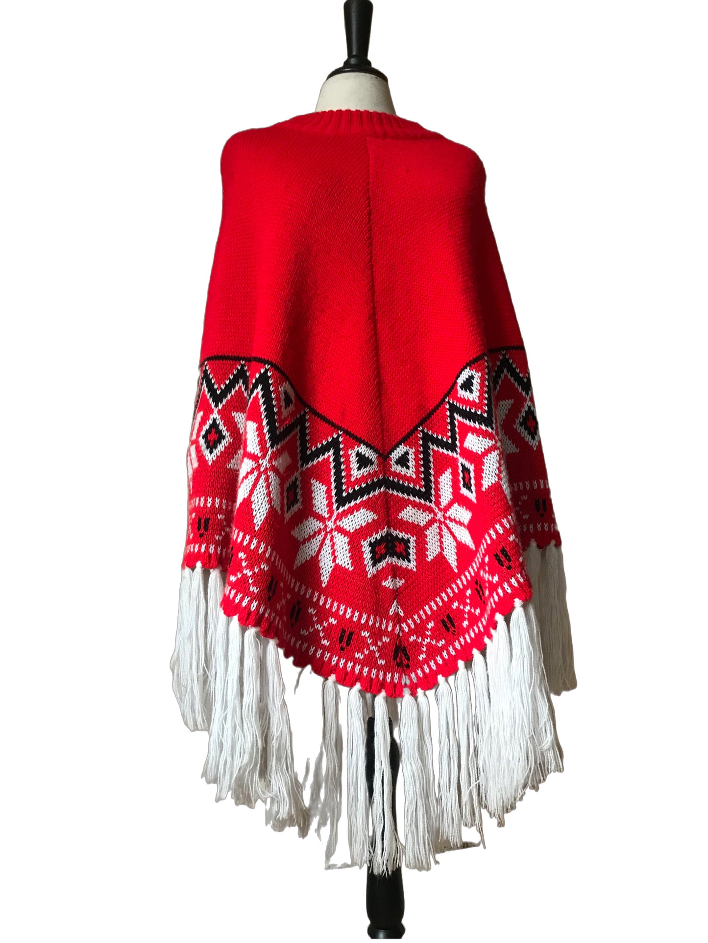 Christmas poncho